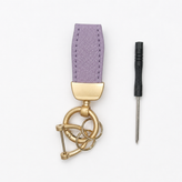 Lavender keychain and metal tool